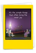 Cat Ball: Hysterical Birthday Greeting Card