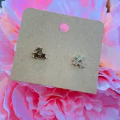 3 Star Earrings