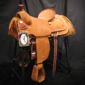 Cactus Saddlery Relentless Roughout Team Roper 15″