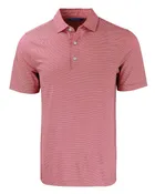 Cutter & Buck Forge Eco Heather Stripe Stretch Recycled Polo