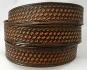1 1/4" EMBOSSED BASKETWEAVE