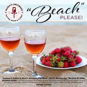 Beach Please — Maria's Uncorked Wine Tasting Room & Florist - Marshall Flower Delivery - Wine Bar