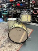 SLINGERLAND 1964 - 65 SHELL PACK WHITE MARINE PEARL