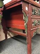 Cheery carved cabinet — china woods fine furniture