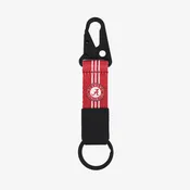Alabama Crimson Stripe - Keychain Clip