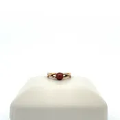 10k Yellow Gold Pearl Ring