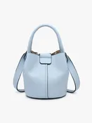 Cloud Blue Bucket Bag
