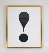 Black & Gold Frame - !