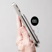 Elite Mag Slim LCD | 5,000 mAh | MagSafe Wireless iPhone Battery Pack & Portable Pocket Charger