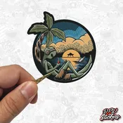 Alien Paradise Stickers
