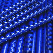 19 Ring Binding Combs, Blue
