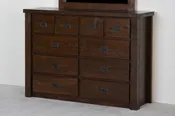 Barnwood 10 Drawer Chesser