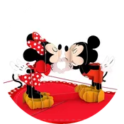 Mickey & Minnie - From My Heart to Yours Popup Card