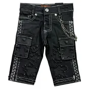 Black Wax Stars Infant Boys Jeans