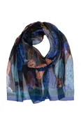 Echo wildflower crinkle silk wrap