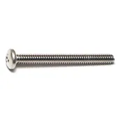 10-24 X 2 Stainless Steel Phillips Pan Head Machine Screws - 18-8 Coarse Thread