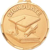 1 1/4 inch Graduate Medal E9131