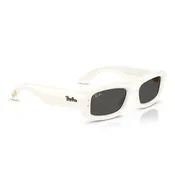 A$AP Rocky x Ray-Ban KILIANE Puffer - Full Cream/Dark Grey Lense