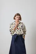 DOLMAN SLEEVE BUTTON DOWN