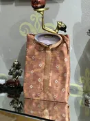 Boys Brown & Gold Diamond Kurta Pajama – Sizes 0–14