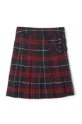 AK03G - Girls Front Pleated Skort with Buckle - Hill Toppers Zora Neale Hurston