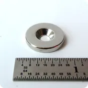 Countersunk Neodymium Magnets