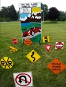 Sports car display