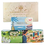 Bath Soap Bars (3 Bars, 7 Oz) in Gift Box - Prosecco, Gin & Tonic and Espresso Martini Scents