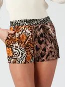ANIMAL MIX PRINT SHORTS
