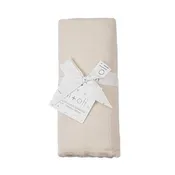 Ali + Oli Bamboo Muslin Swaddle Blanket - Vanilla Cream