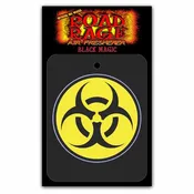 Biohazard Road Rage® Auto Air Freshener - Black Magic Fragrance - Black Ball Corp. Counter Culture Wholesaler
