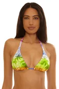 Fiji Reversible Triangle Bikini Top