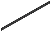 1 1/2″x10″ Rubber Cutting Edge 20′