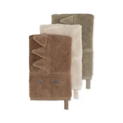 3 Pack Washcloth Animal - Dino