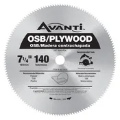 Avanti A07140A Avanti 7-1/4" X 140t Plywood
