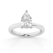 1.50 ct - Pear  - Solitaire Ring