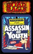 Assassin of Youth Road Rage® Air Freshener - Vanilla Scent - Black Ball Corp. Counter Culture Wholesaler