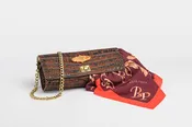 Duchesse De Polignac Cognac Alligator Clutch