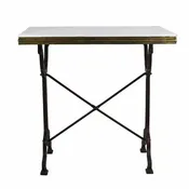 Avignon Bistro Table with Marble, Small