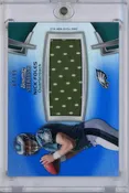 2012 Bowman Sterling Blue Refractor Nick Foles #BSJRRNF /99 Player Worn Relic Patch Rookie RC Football Card