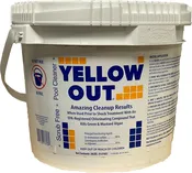 Yellow Out Pool Sanitizer 20 lb – Mustard &amp; Yellow Algae Treatment for Swimming Pools, Enhances Chlorine Effectiveness