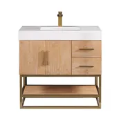 Bianco 36"/48"/60" single vanity with top