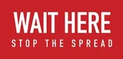 612WH-1 – WAIT HERE – SOCIAL DISTANCING FLOOR GRAPHICS
