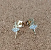 American Dance Supply Ballerina Post Earrings