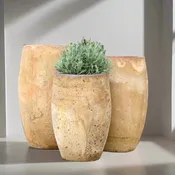 Aged Tapered Pot