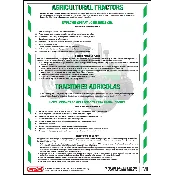 Agricultural Tractor Safety Poster