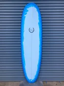Chronic Ninjah Mid-Length Surfboard (Size: 6’10”, Tail: Square, Color: Free Lap Blue Lt Blue Deck)