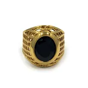 Caged Class Ring