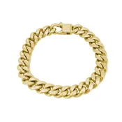 10mm Curb Link Bracelet   (TBR-180-G-8.5)