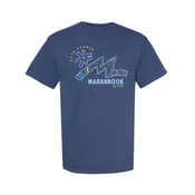The 50th Anniversary Logo | China Blue Tee